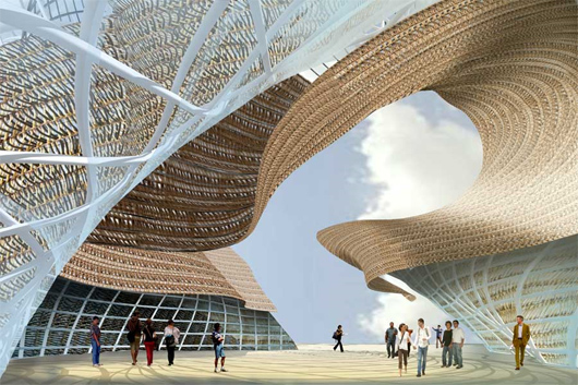 Spanish Pavilion for the Shanghai Expo of 2010