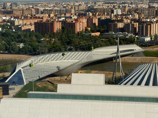 Bridge Pavilion in Zaragoza, Spain