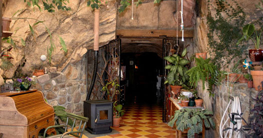 Cave House Entrance