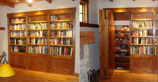 Bookcase passageway