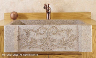 The Stone Forest Versailles Farmhouse Sink