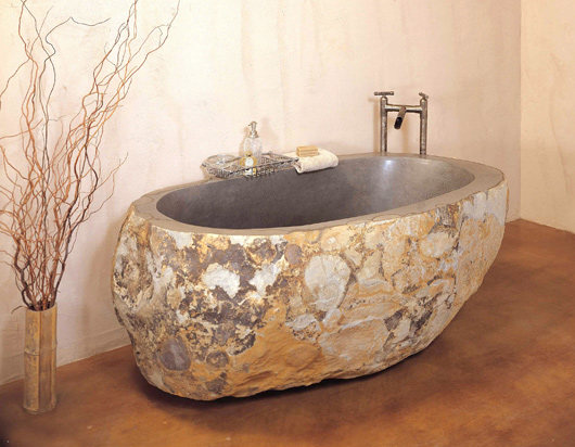 Natural Granite Tub