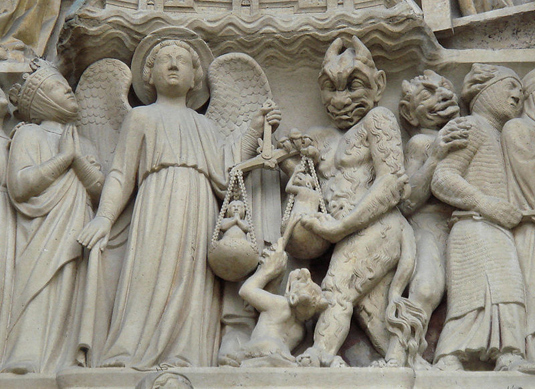 Devil at Notre Dame Paris