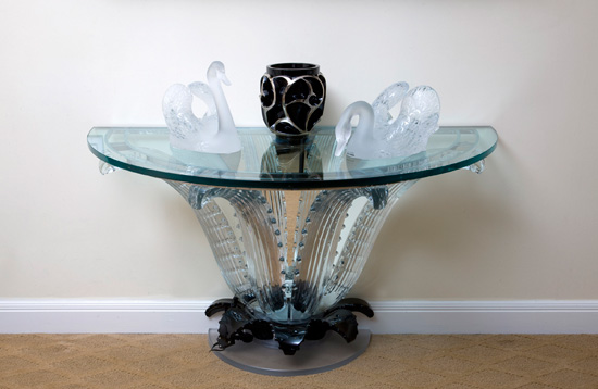 Lalique Table at the Golden Globes