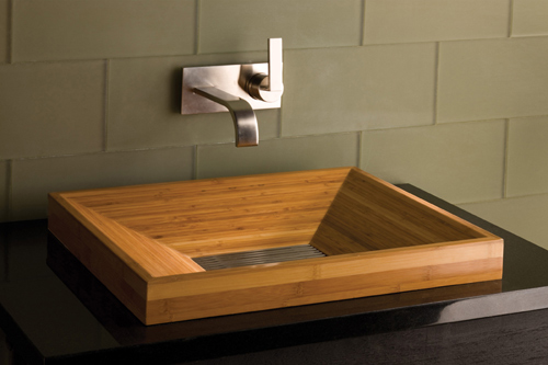 Stone Forest - Bamboo Sink