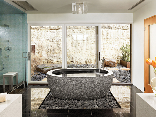 Oval Tub by Stone Forest