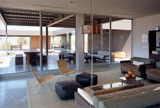 Marmol Radziner Desert House Interior