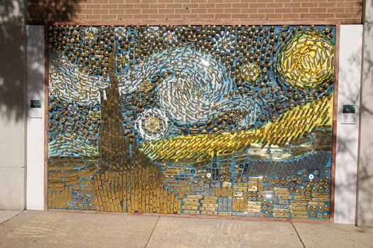 Starry Night Mural at Union Hardware